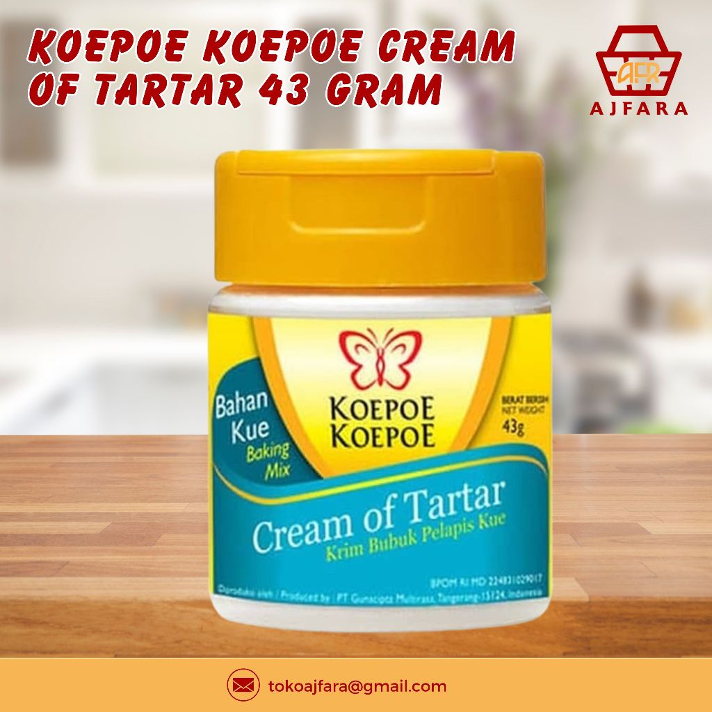 

Koepoe Cream Of Tartar 43 gram