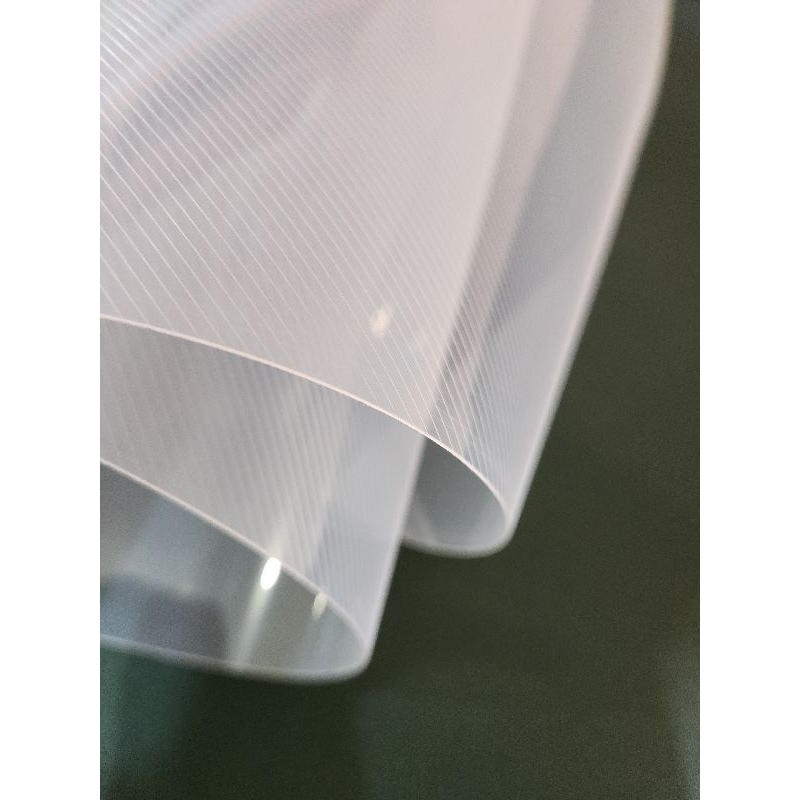 

Recomended PLASTIK MIKA KAKU LEMBARAN BENING GARIS BERGELOMBANG 0.50MM X 70CM X 100CM