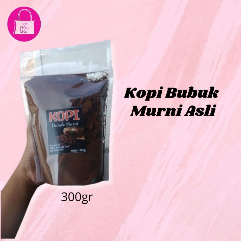 

Kopi Bubuk Murni 300 Gram