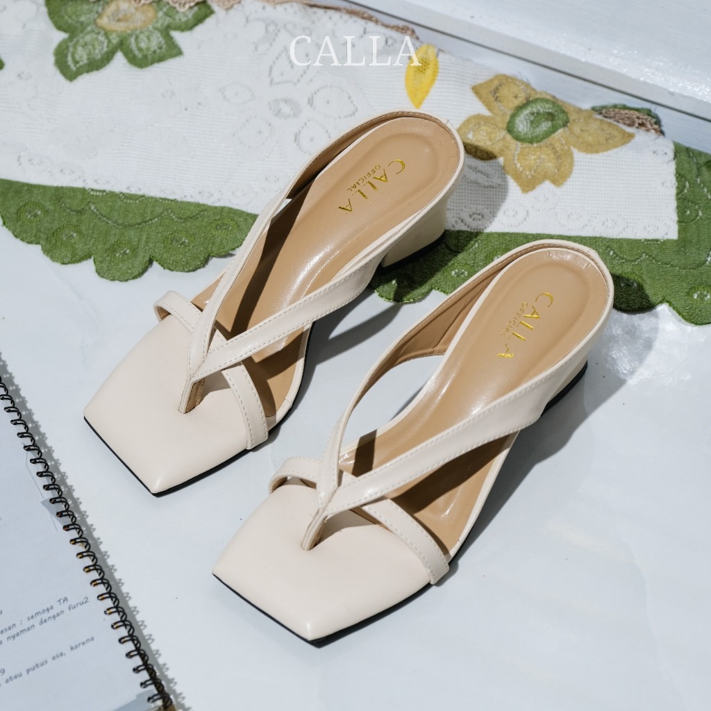 Sandal Wanita High Heels 5 Cm Kekianian/Sandal Wanita Heels 5 Cm