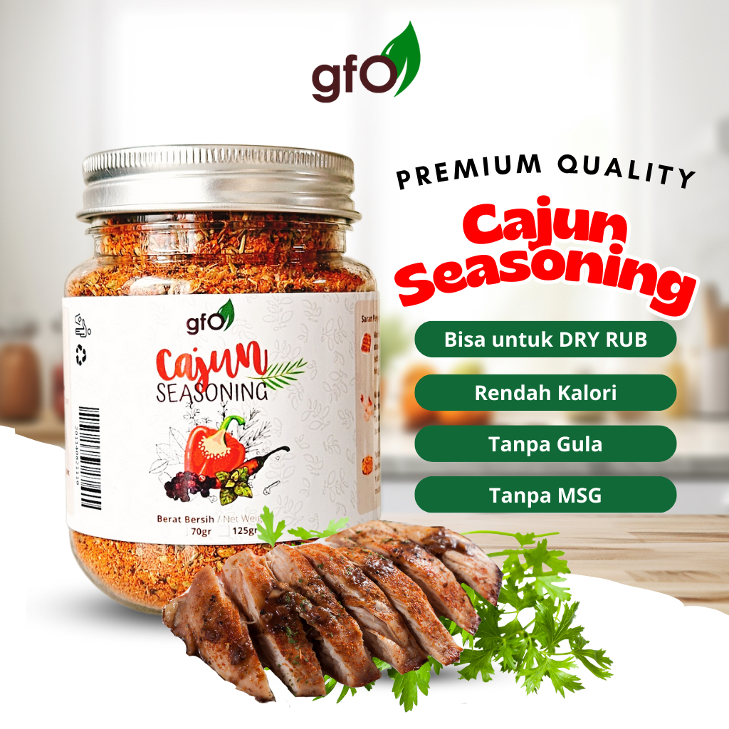 

Cajun Seasoning Healthy Dry Rub Bumbu Marinasi Bumbu Tabur Sehat