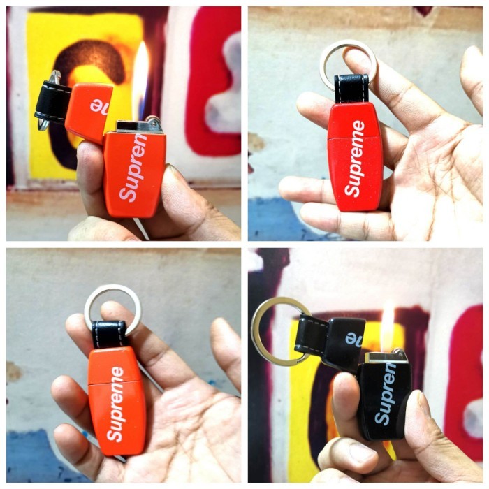 korek api gantungan kunci key chain gas lighter murah