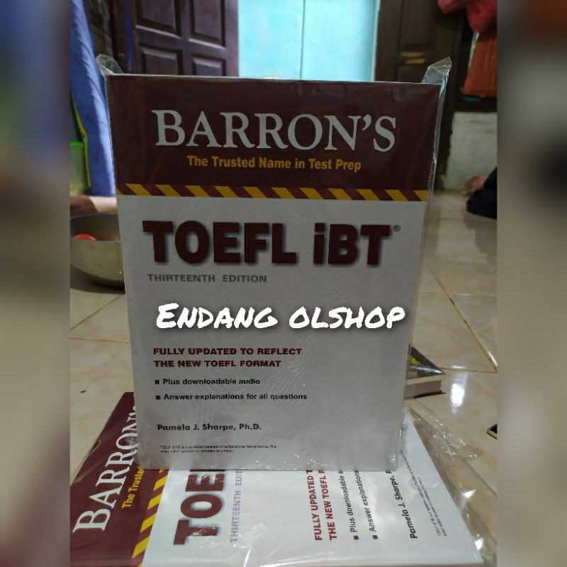 original barron TOEFL ibt thirteenth edition
