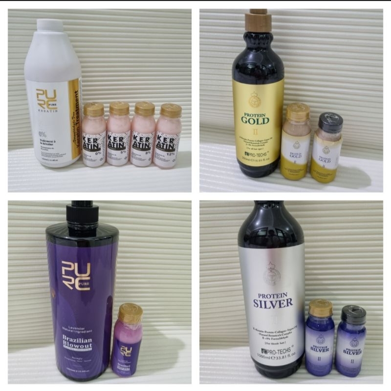 PURE PURC & PRO TECH Lavender SMOOTHING KERATIN TREATMENT BRAZILLIAN Keratin Smoothing Treatment