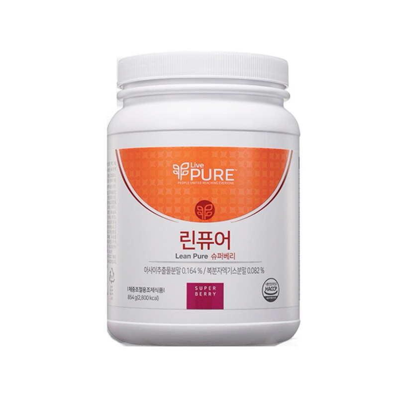 

[PO KOREA] LIVE PURE LEAN PURE PURE LIVE ORIGINAL KOREA SUPER BERRY CACAO