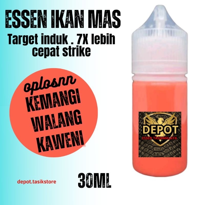 essen ikan mas 30 ml dominan kemangi walang kaweni essen ikan mas harian lomba galatama galapung ess