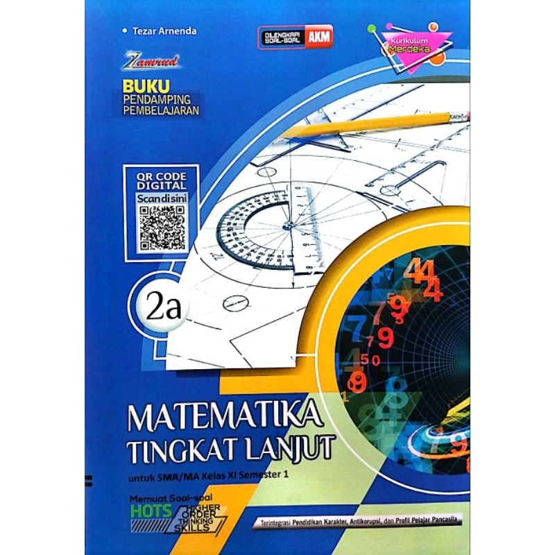 BUKU LKS ZAMRUD MATEMATIKA LANJUT KELAS 11 SEMESTER 1 2024/2025 KURIKULUM MERDEKA | PUTRA NUGRAHA