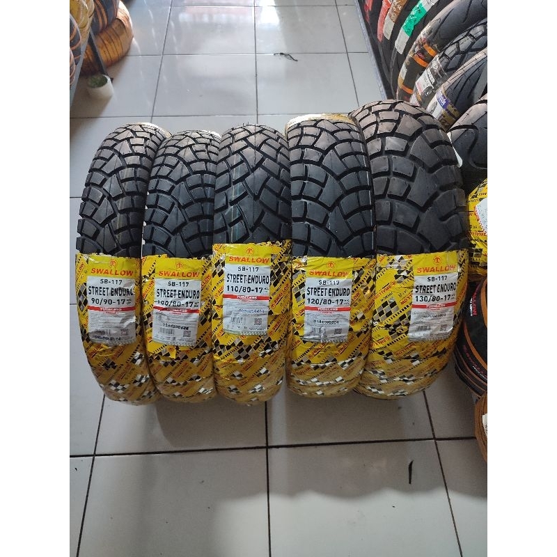 BAN TUBLESS SEMI CROSS SWALLOW RING 17