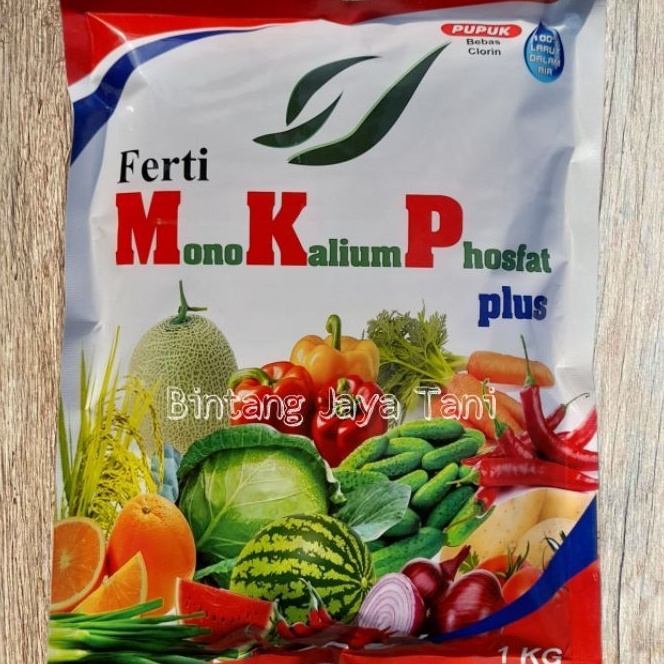 KP8 FERTI MKP PLUS 1 KG  PUPUK MONO KALIUM PHOSPAT  Pupuk Makro Majemuk Pk Mudah Larut AirPupuk Pemb