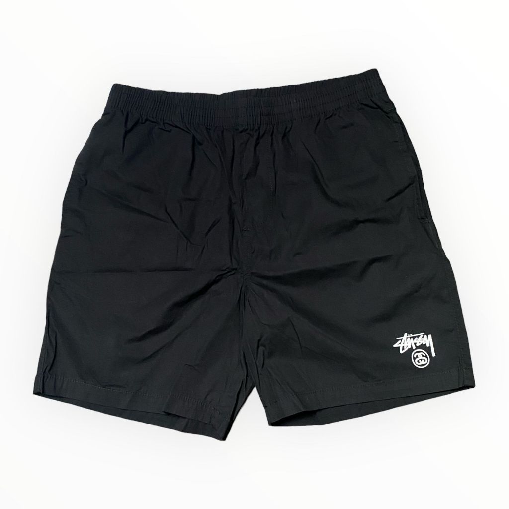 STUSSY STOCK LINK SHORT- BLACK