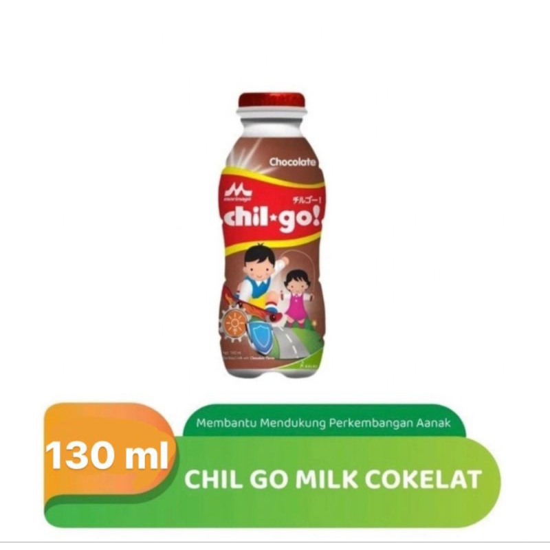 

Morinaga Child Go Chocolate Milk / Susu Coklat Bayi Anak 130 ml