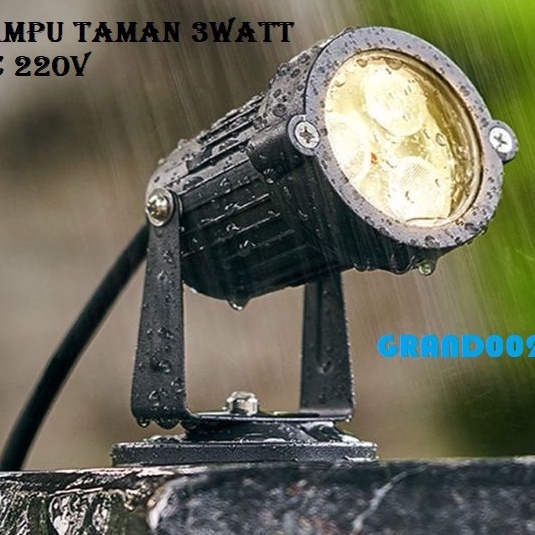 FG2 Lampu LED Taman Halaman Teras Outdoor Sorot 3W Watt Tancap Spot Spotlht Garden Park Lht Lamp