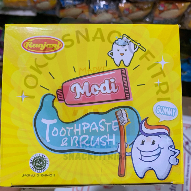 

RANJANI MODI TOOTHPASTE BRUSH SIKAT GIGI @24pcs