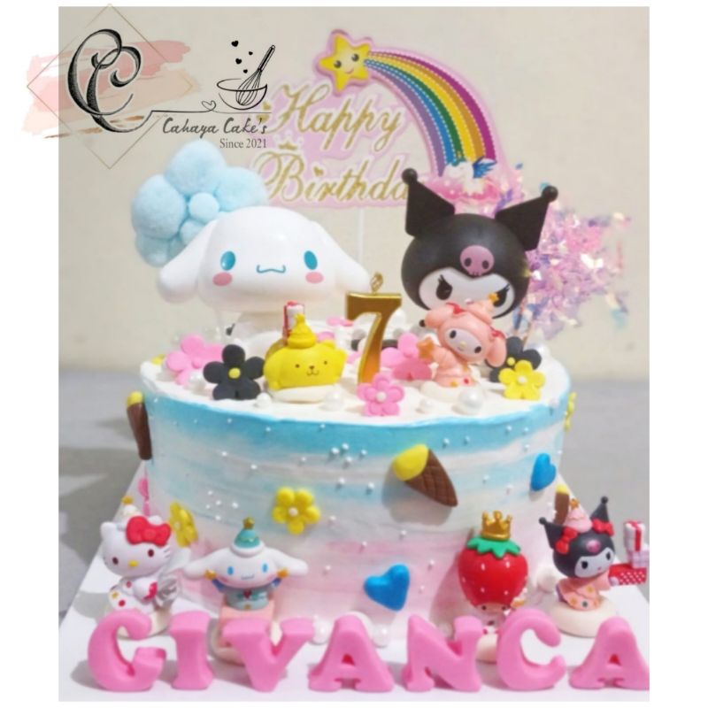 

Kue Ulang Tahun Anak Perempuan / Gilrs Cake Custom / Custom Cake Character