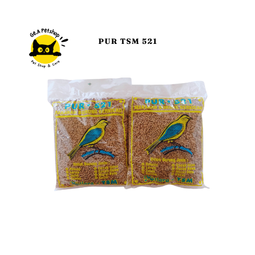 Pur 521 Voer pakan 521 burung Kuning sachet