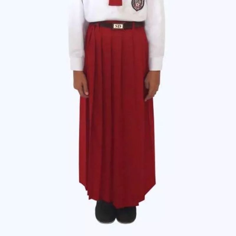 rok SD merah panjang/rok SD rempel/rok panjang SD merah/rok SD hitam/rok SD putih/rok SD Pramuka/rok