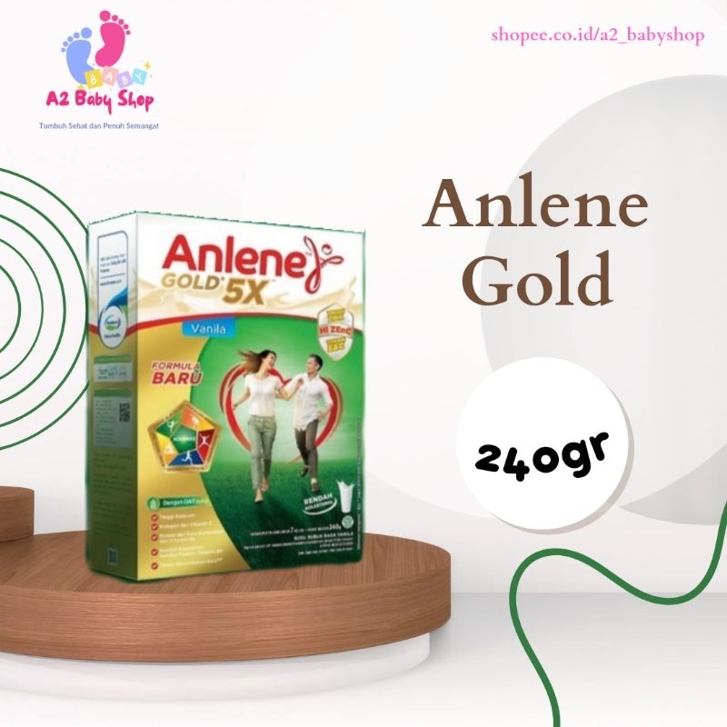 

Anlene gold 5X vanila 240Gr