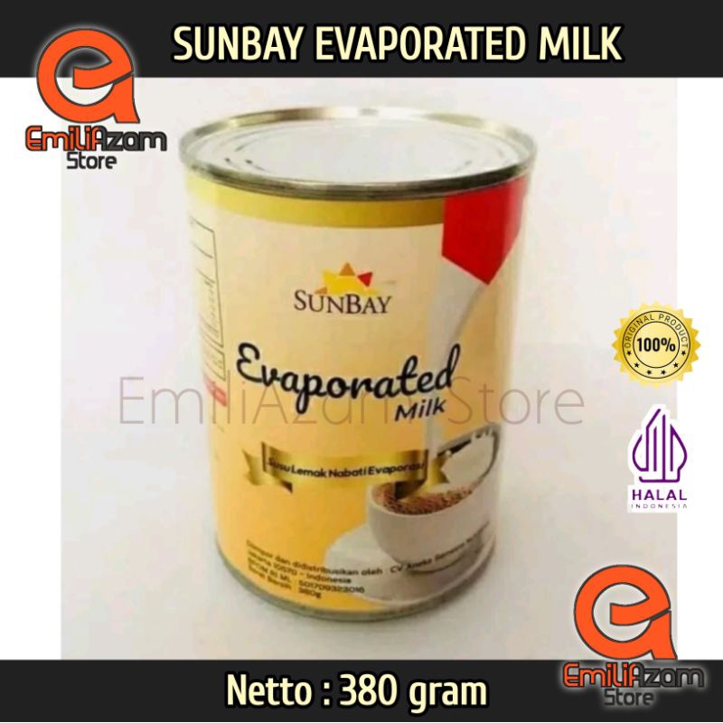 

Susu Evaporasi SunBay 380g