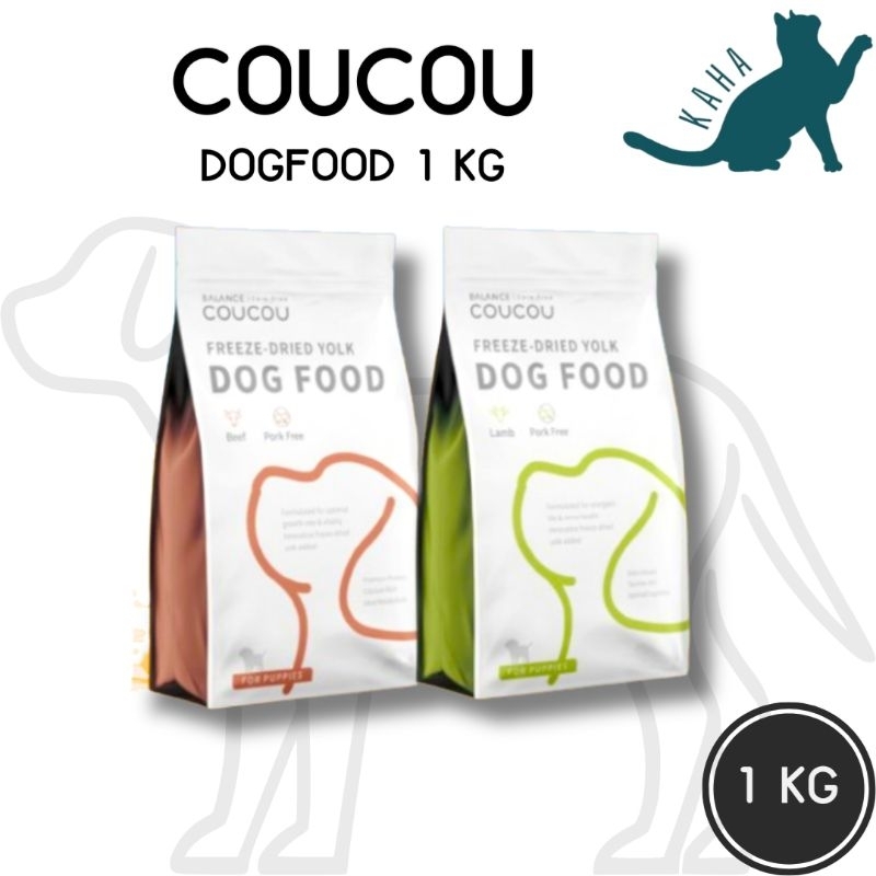 

23bagusmenshop - Coucou Puppy Dog Food 1kg Makanan Anak Anjing Freshpack Premium