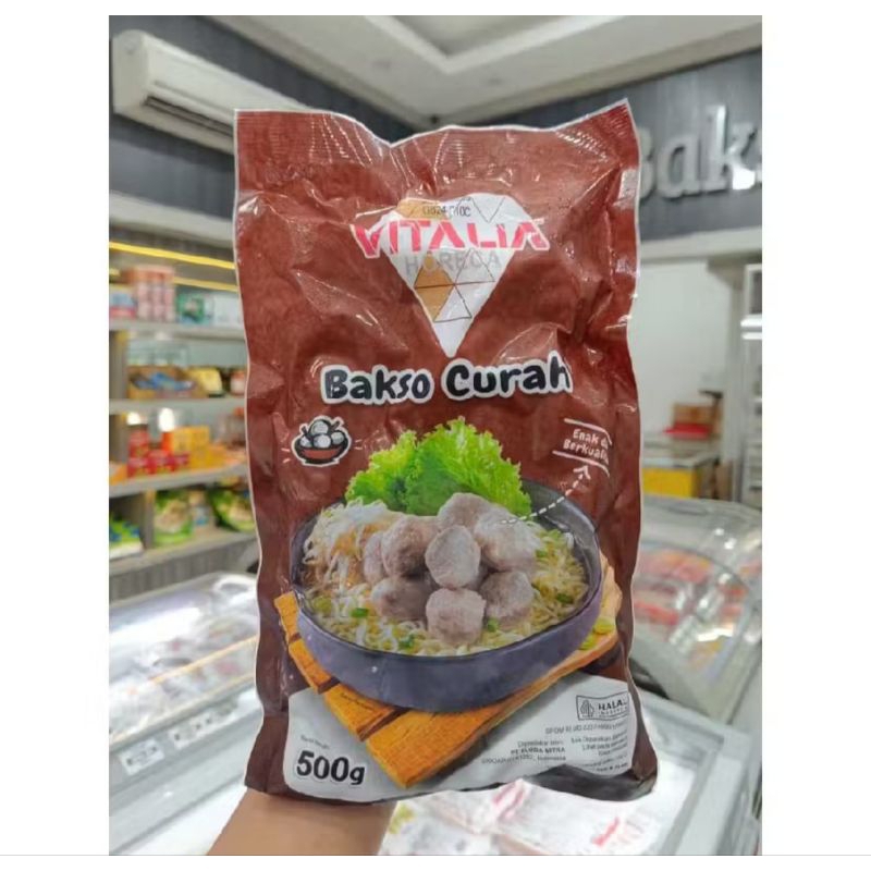 

HALAL Benardi Vitalia Bakso Sapi Curah 500gr