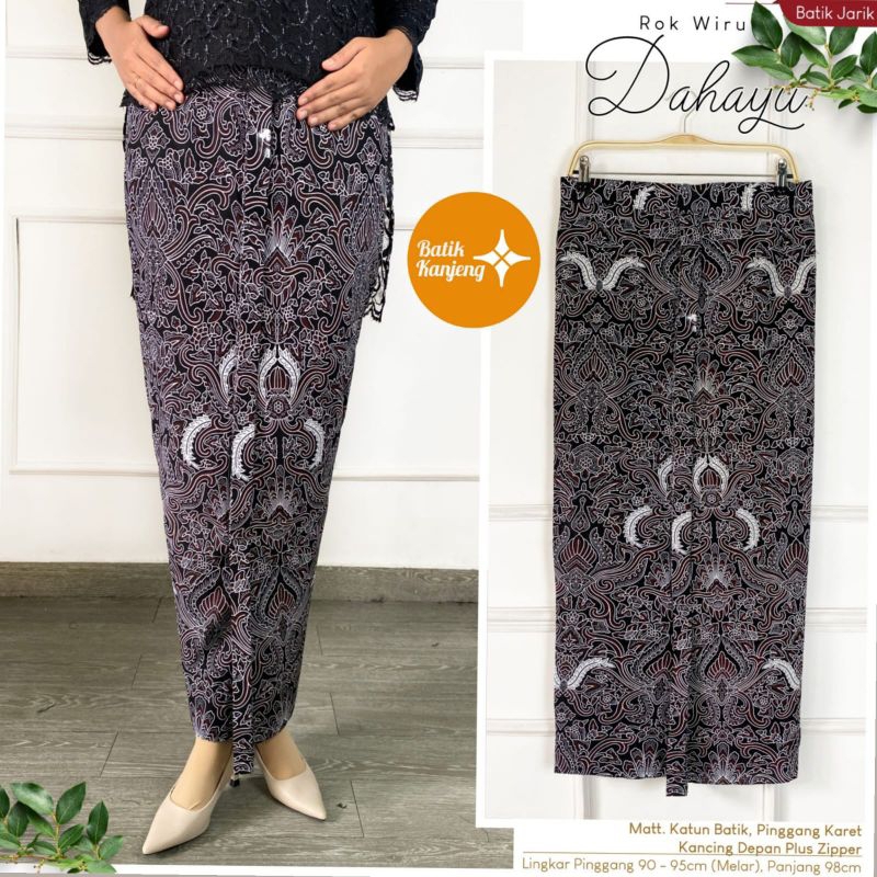 rok batik wiru//rok wiru simple