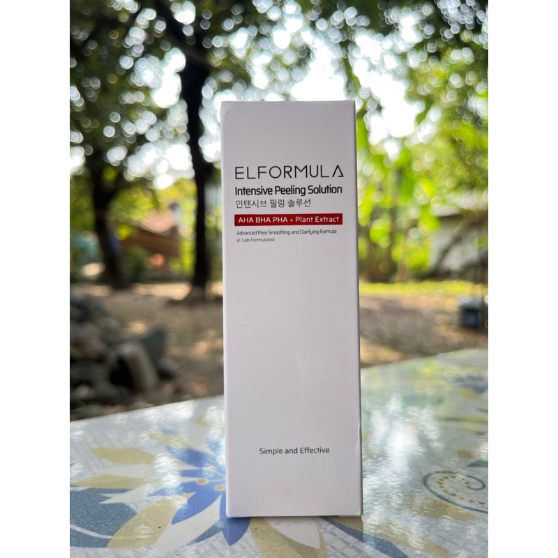 (NEW) BUKAN PRELOVED ELFORMULA INTENSIVE PEELING SOLUTION