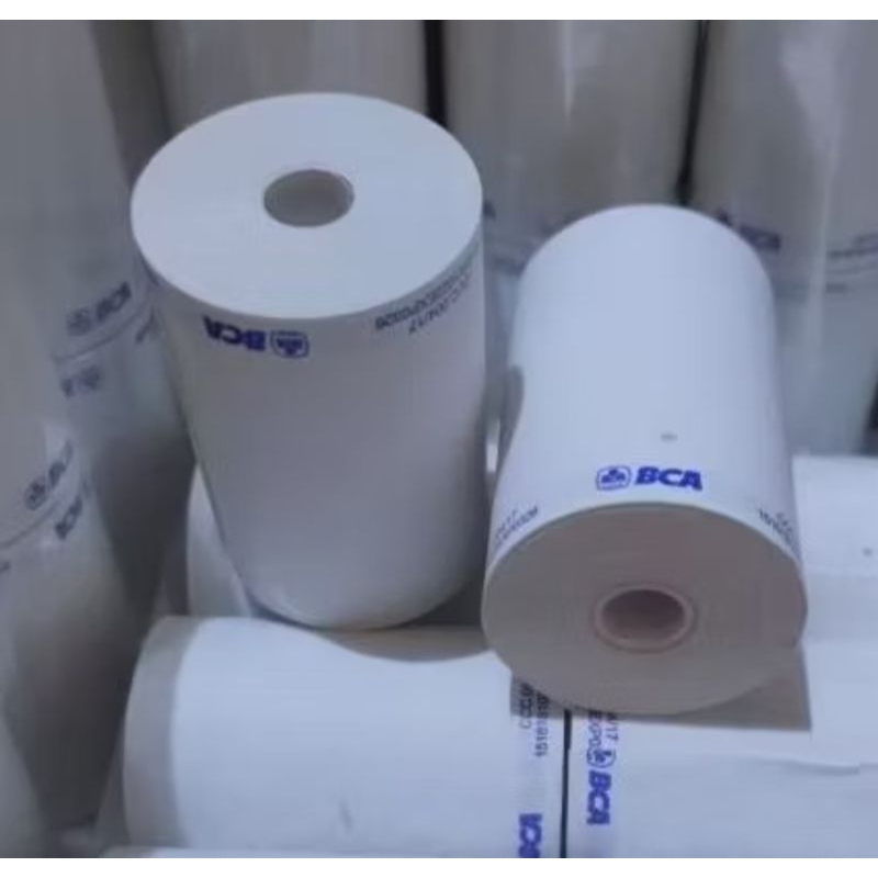 

10 Rol KERTAS KASIR THERMAL LOGO 58x40 panjang kertas 20meter