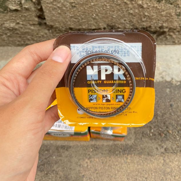 RING SEKER VEGA ZR NPP// PISTON RING SEKER SEHER OV YAMAHA VEGA ZR 5D9