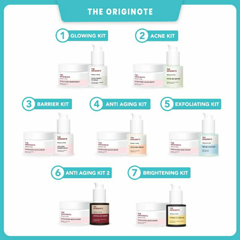 AYLINE❤THE ORIGINOTE 2 IN 1 Paket Daily | Moisturizer Originote | Serum Originote