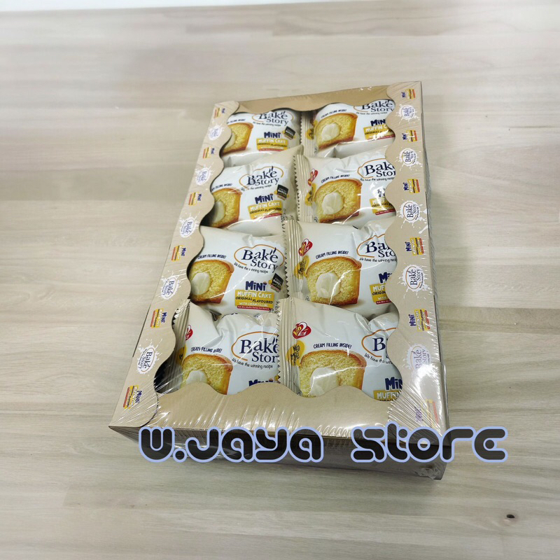 

RB Win2 Bake Story Mini Muffin Cake 320g With Cream Filling Orginal/Pandan Flovour