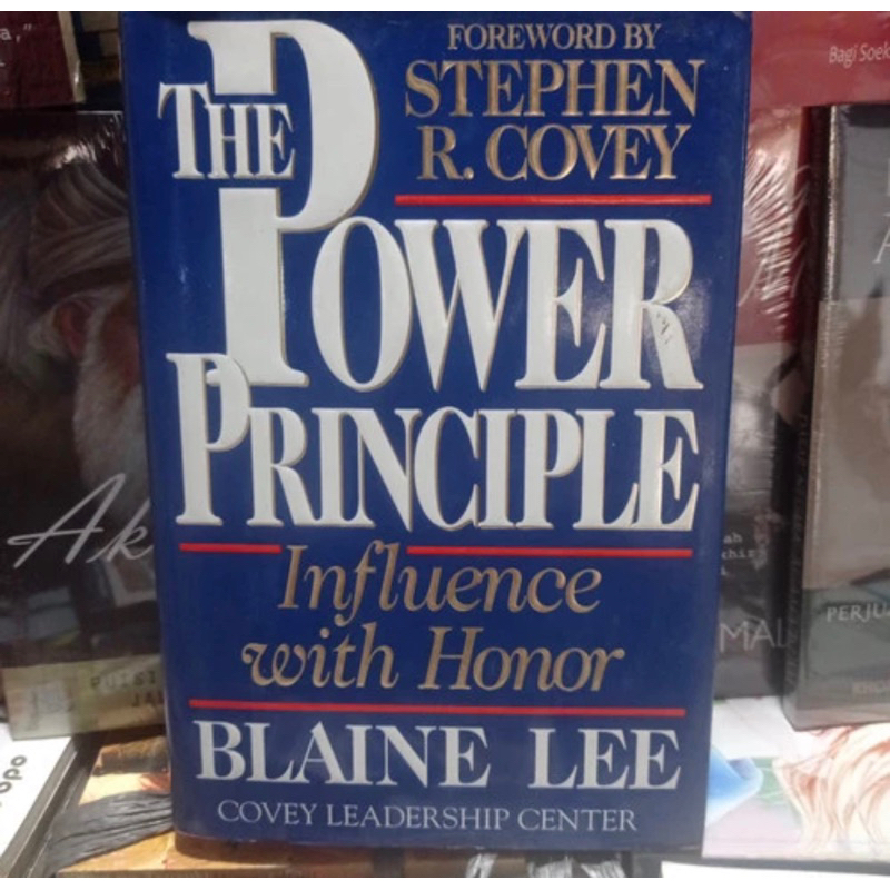 STEPHEN R, COVEY,, THE POWER PRINCIPLE