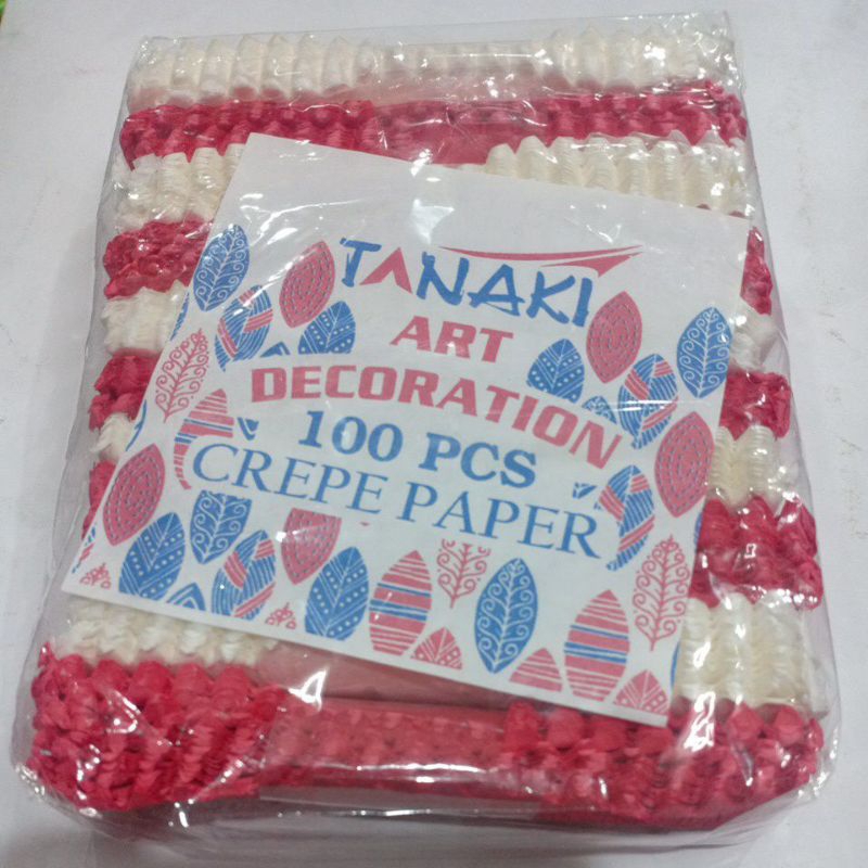 

Kertas Crepe Tanaki Merah Putih