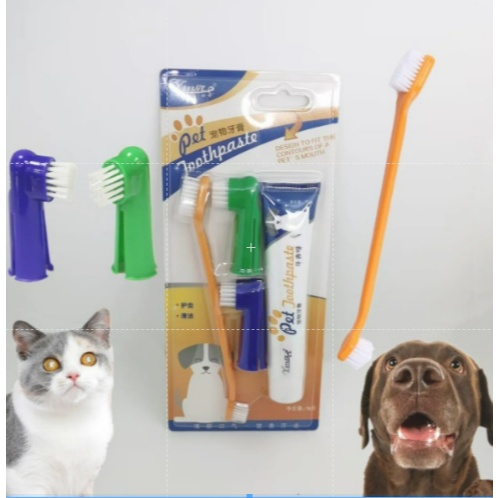 Odol Anjing Pasta Gigi Anjing Odol Vanilla & Beef Odol Kucing Pasta Gigi Hewan Pembersih Gigi Anjing
