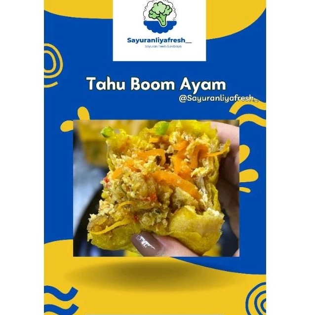 

Tahu Bom Ayam