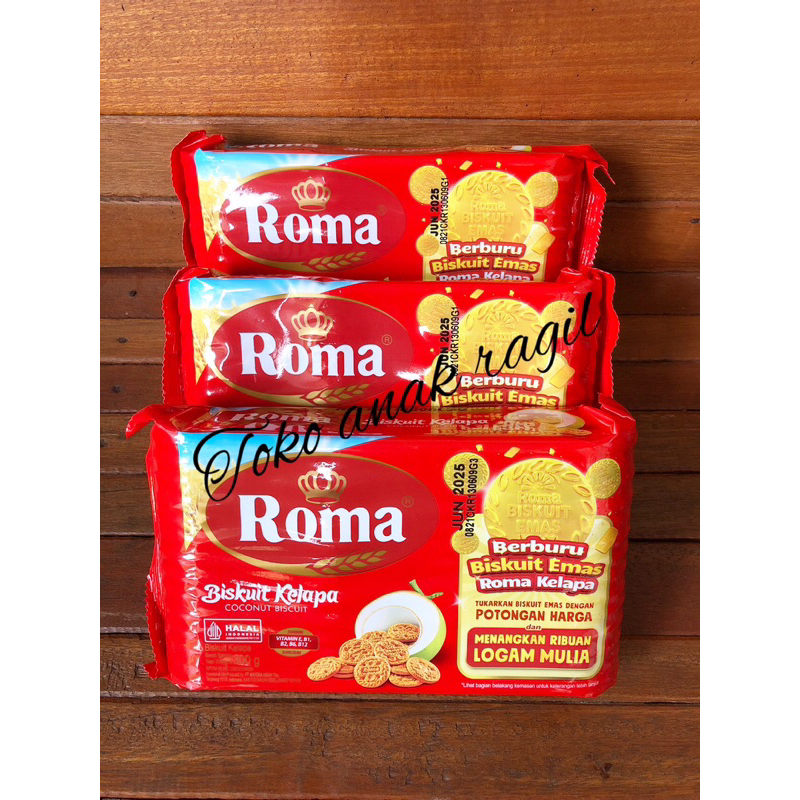 

Biskuit Roma kelapa 300 gr