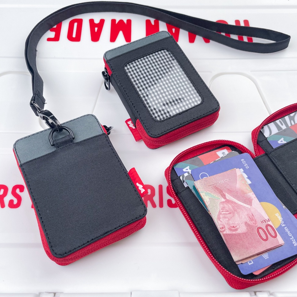 

Dompet Kartu Kalung ID Card Holder Wanita Hanging Wallet Gantung Name Tag Tali Lanyard Pria x S5L9