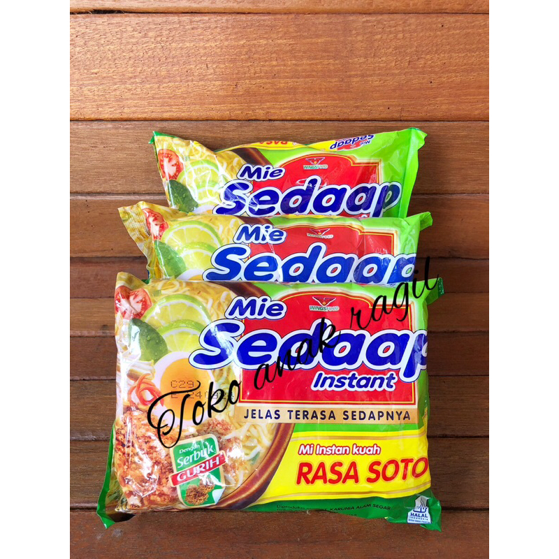 

Mi sedap instan rasa soto