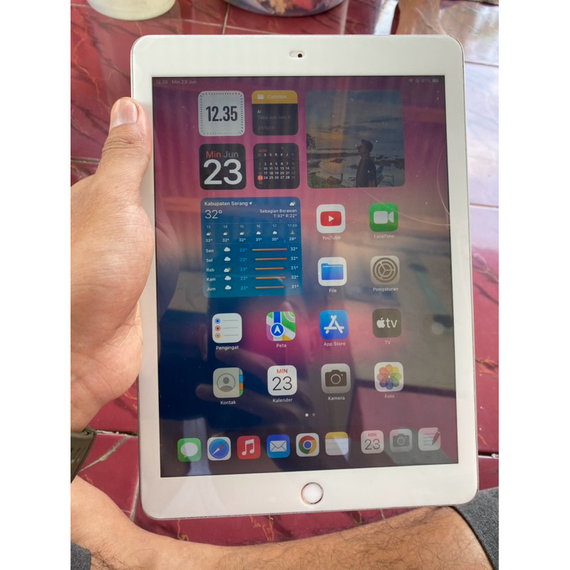 IPAD 6 lengkap second