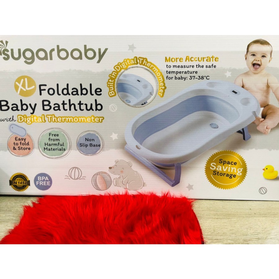 Sugar Baby XL Foldable Baby Bathtub