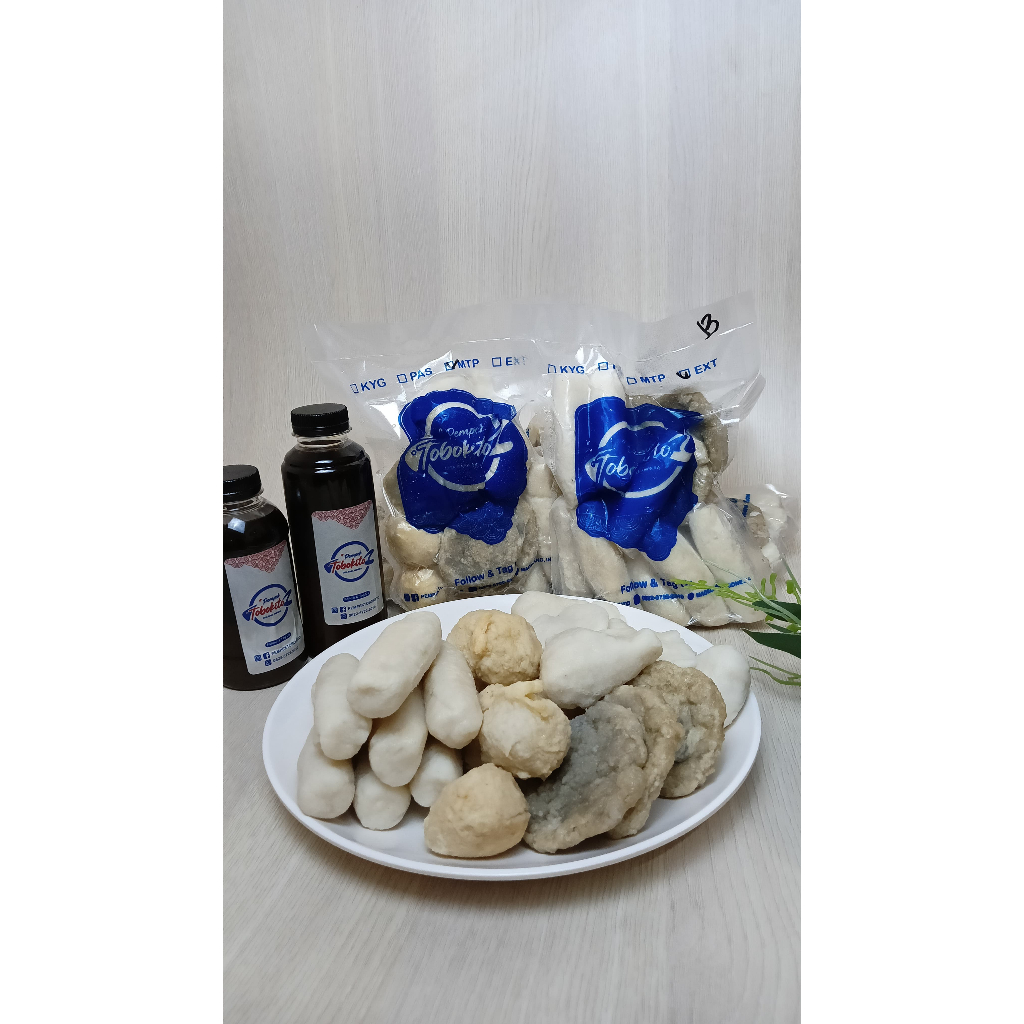 

Pempek Frozen Tobokito Paket Pass asli tengiri cuko gula batok tanpa pengawet dan pewarna