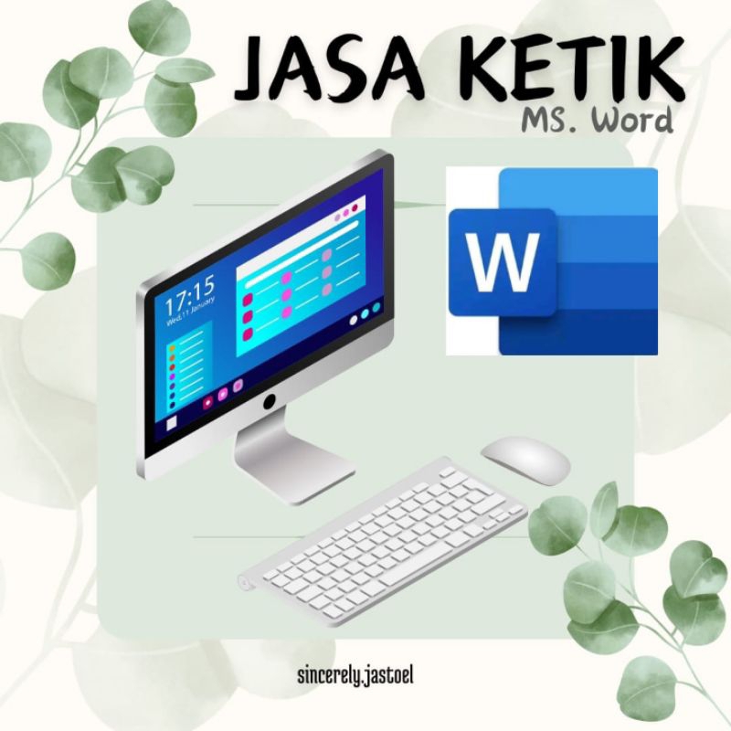 

Jasa Ketik Microsoft Word