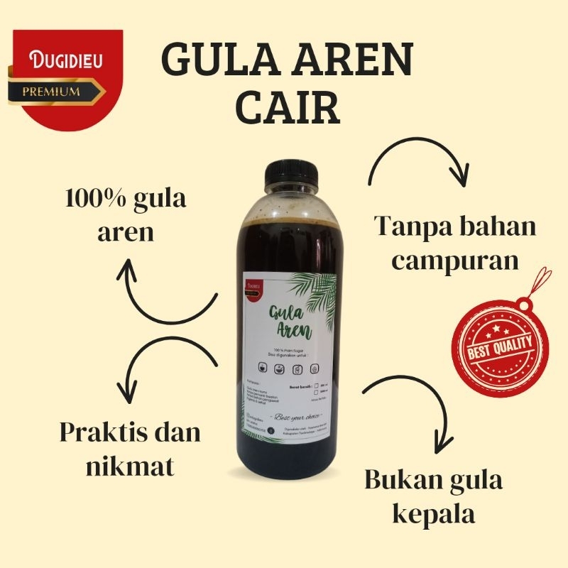 

Gula Aren Cair Premium 100 % Murni Tanpa Campuran