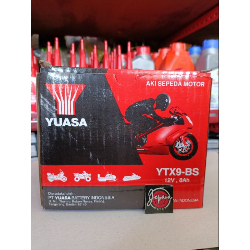 LE aki YTX9 BS  Ninja 4Tak Original Yuasa