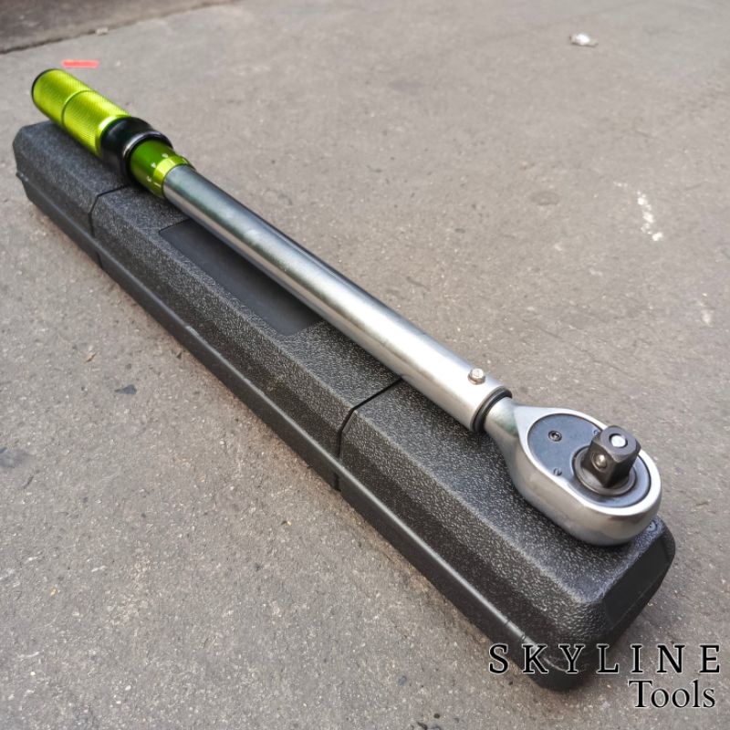 Kunci Moment Torsi 1/2" DR Torque Wrench 2 - 100 Nm Kunci Torsi Moment