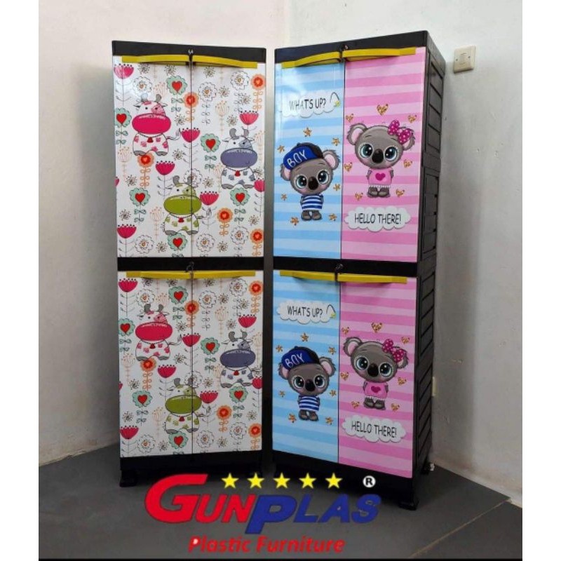 LEMARI LS 4 SUSUN KARAKTER