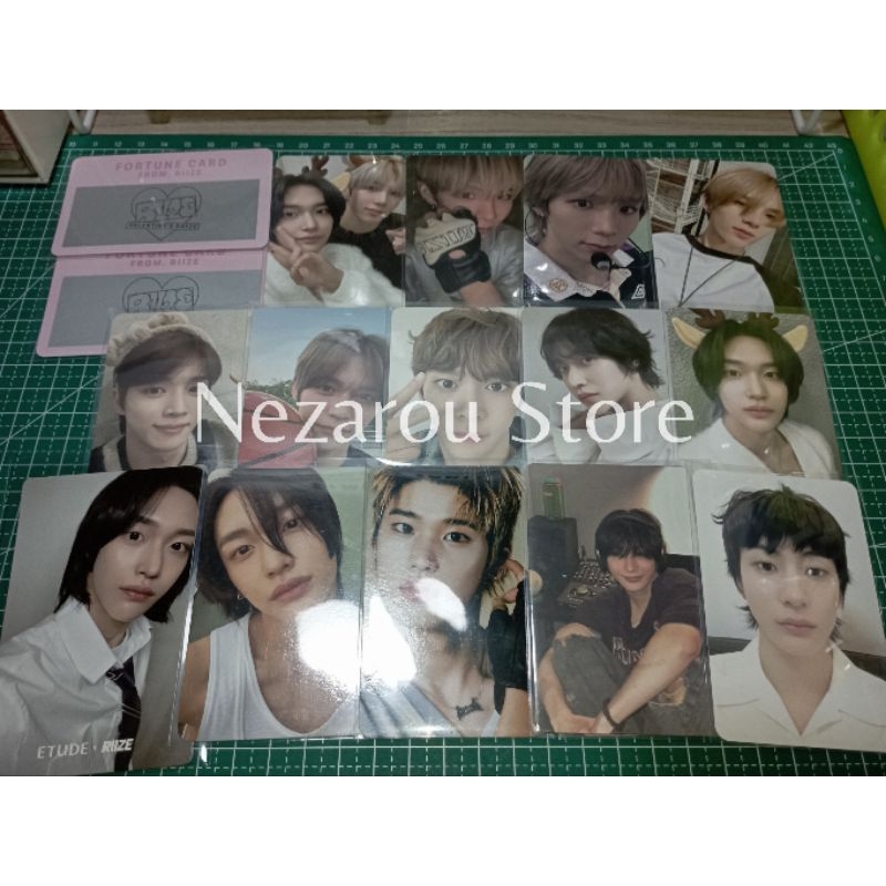 (READY STOCK) Official Photocard PC Riize "Get a Guitar" Rise & Realize Album, LD QQ Music, TC Pink 