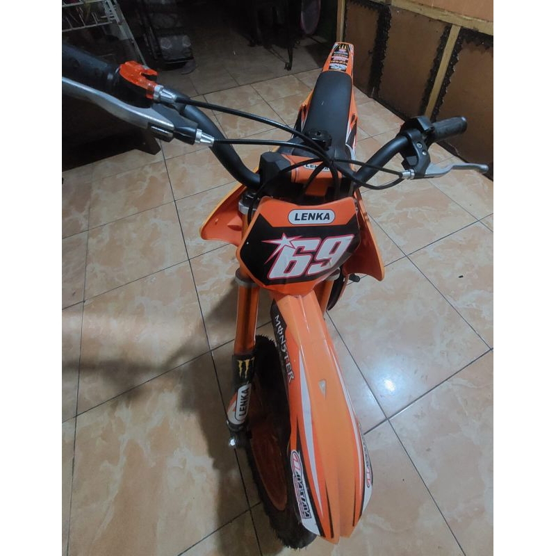 Motor trail mini bensin lenka