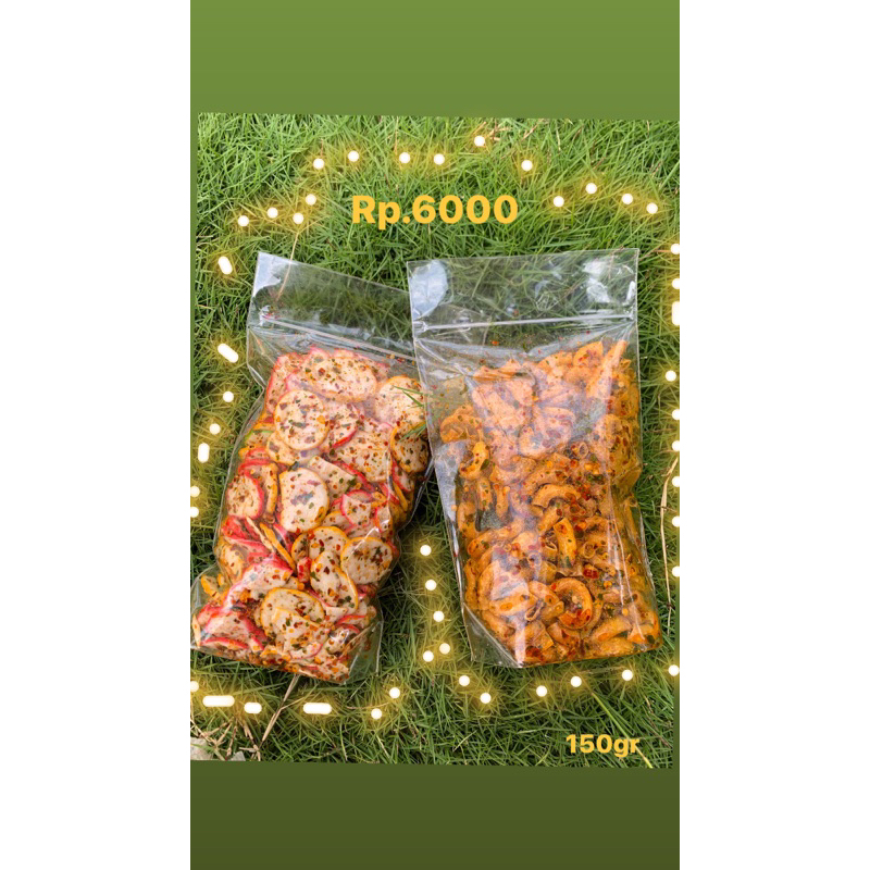 

PROMO makaroni pedas daun jeruk/kerupuk seblak Pedas-150gr