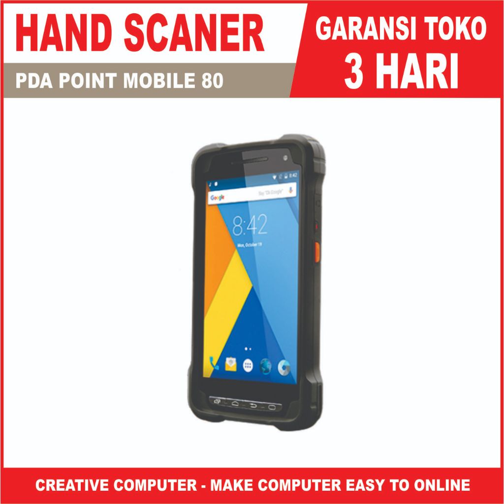 PDA POINT MOBILE 80 SUPPORT APLIKASI JNT ANDROID 10