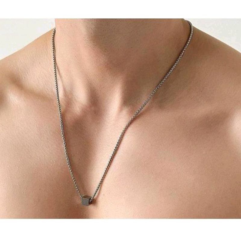 KALUNG TITANIUM PRIA DAN WANITA / KALUNG TITANIUM ROLLO LIONTIN KUBUS